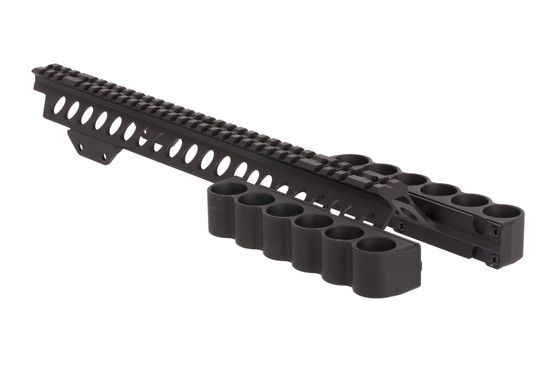 Mesa Tactical Sureshell Aluminum Side Saddle and Rail for KelTec KSG